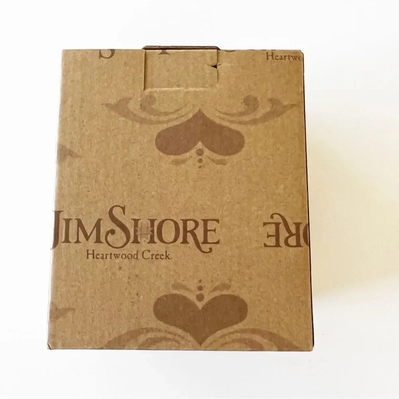 Jim Shore Mini Christmas Puppy Carved Figure 2009‎ New Box Enesco Collectible - Picture 7 of 9